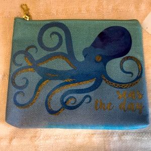 COPY - Karma “Seas the day” octopus makeup bag